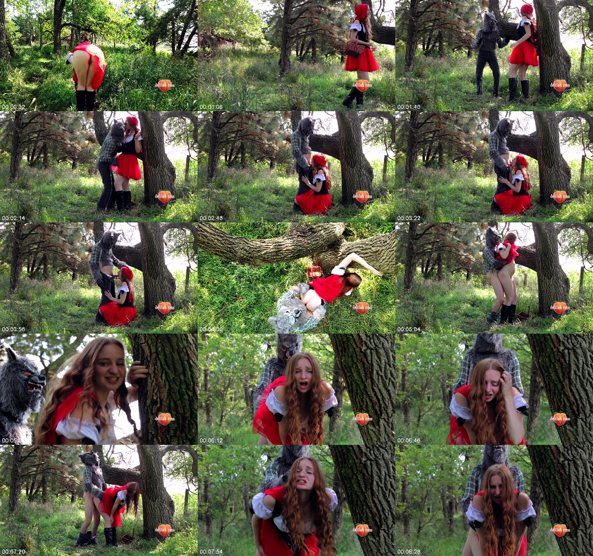 Delilah Cass Red Riding Hood Creampied By Wolf 6