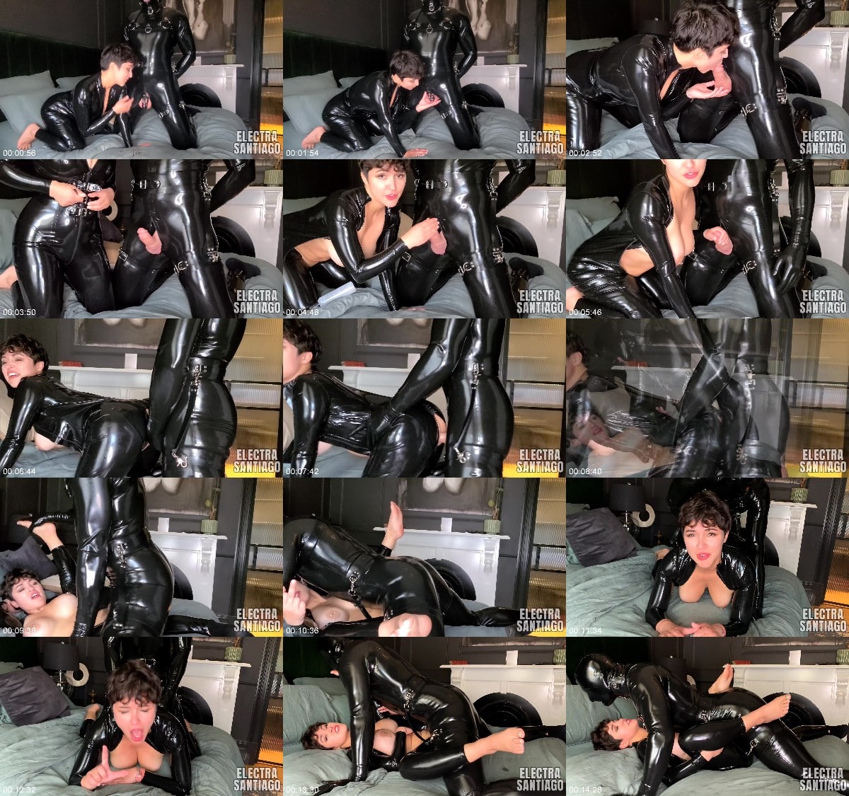 Electra Santiago - Latex Domination The Ultimate Cuckolding Fantasy 6