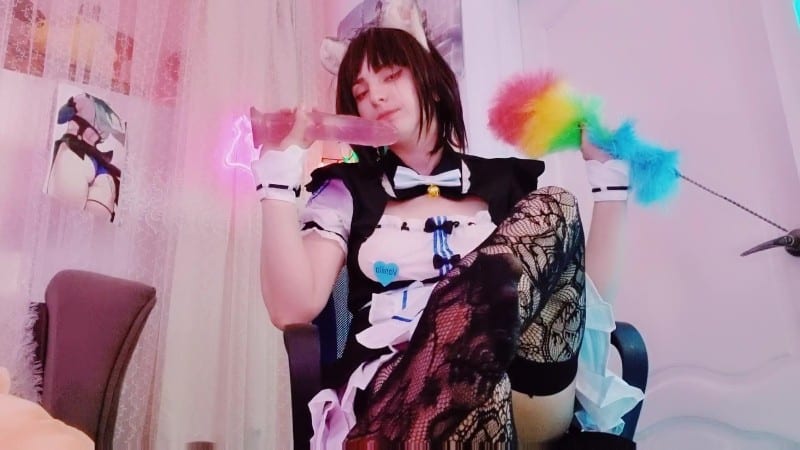Elli3cat - Tease Hot Cosplay video 4