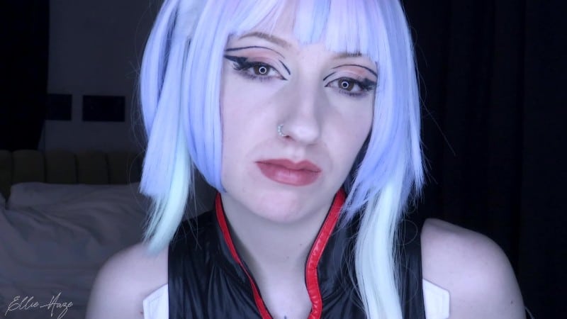 Ellie Haze - Lucy Cyberpunk Jerk off instruction 3