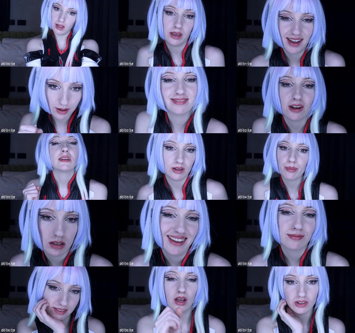Ellie Haze - Lucy Cyberpunk Jerk off instruction 6