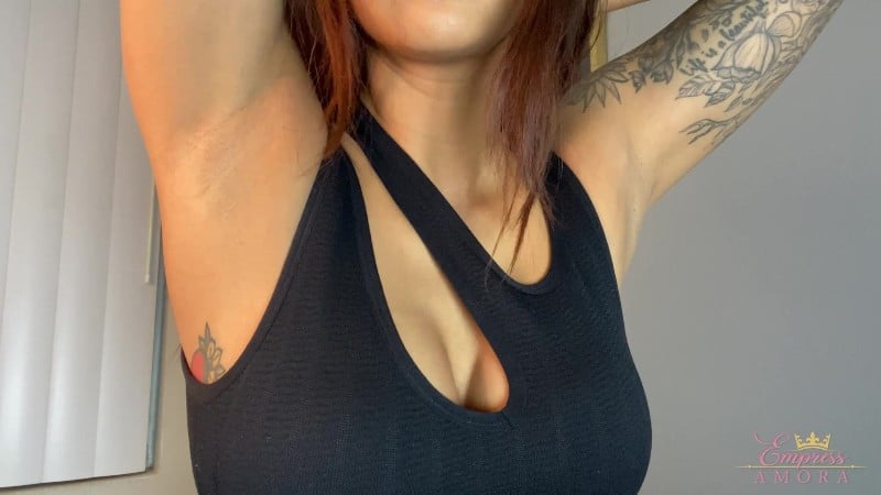 Empress Amora - Sweaty Armpit Worship 1