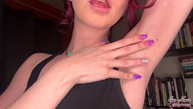 Eva Nova - Shaved Hairy Armpit Worship 2