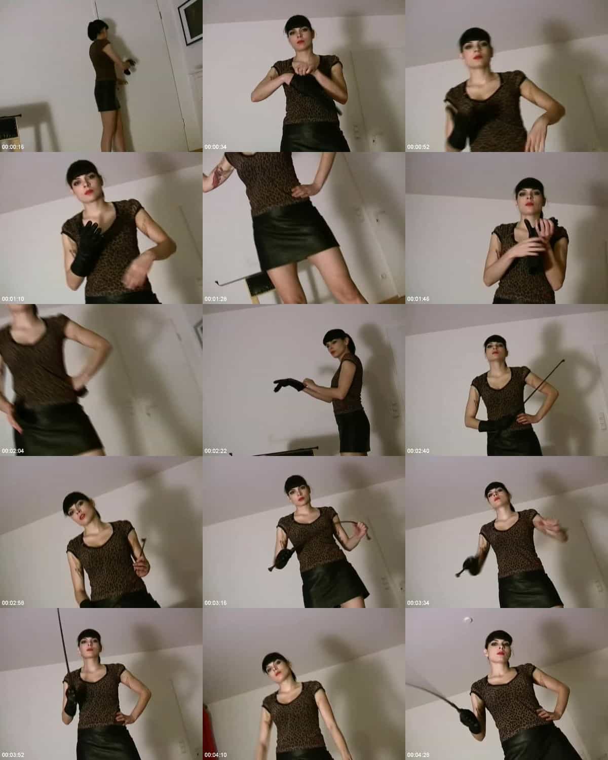 FemdomFoto - Lady Carmen - Faceslapping And Cropping (German) 6