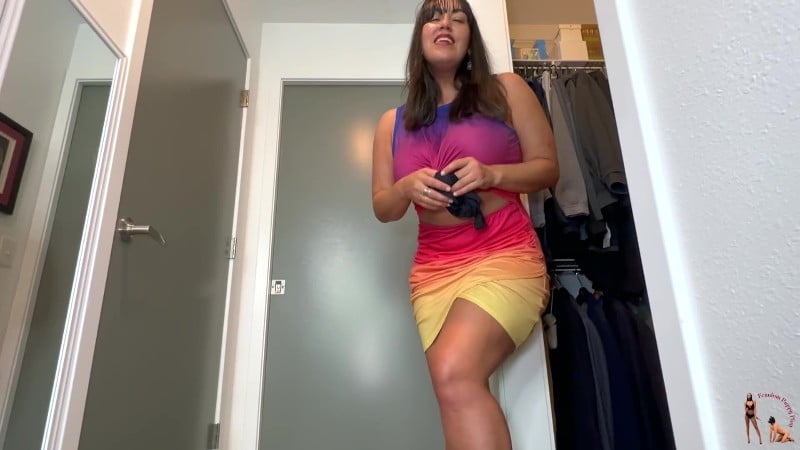 Femdom Puppy Play - Megan Jones Panty Stealing step-Son Part 2 11