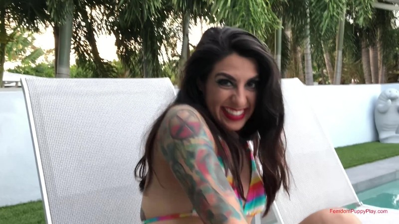Femdom Puppy Play - Miss Rogue Reunites With Her Nephew 5