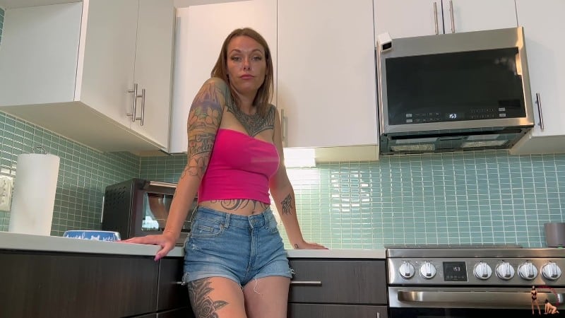 Femdom Puppy Play - Parker Skyes Collars and Trains Her Bad step-Son 5