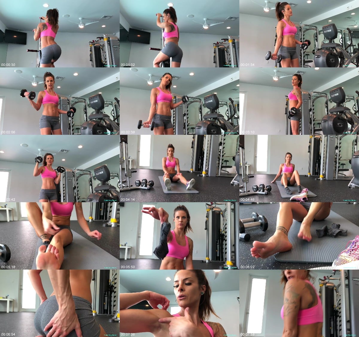 Femdom Puppy Play - Sunshine Tampa Drags Her Slave To The Gym 6