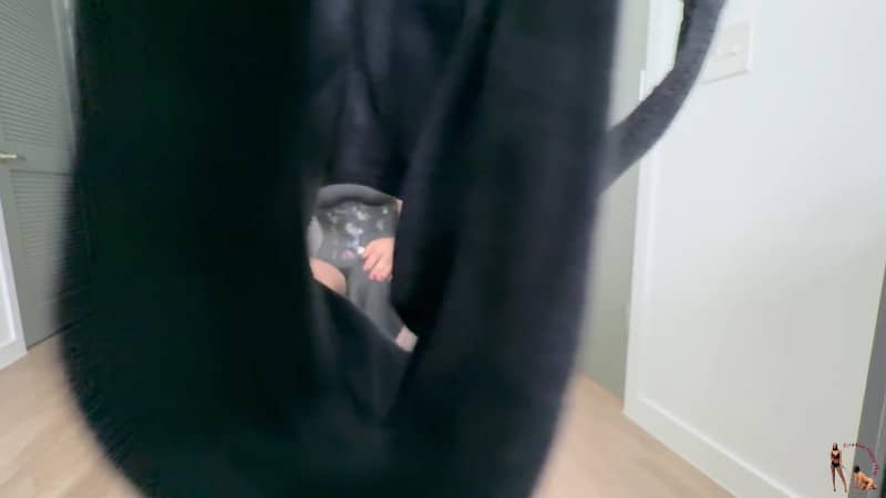 Femdom Puppy Play - Trans Mommy Natalie Carnot's Panty Sniffing Boy 4
