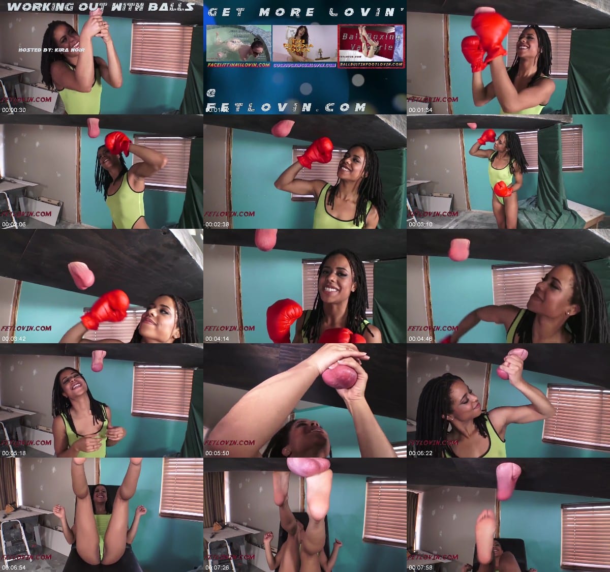 Fetlovin - Kira Noir - Working Out With Balls 6