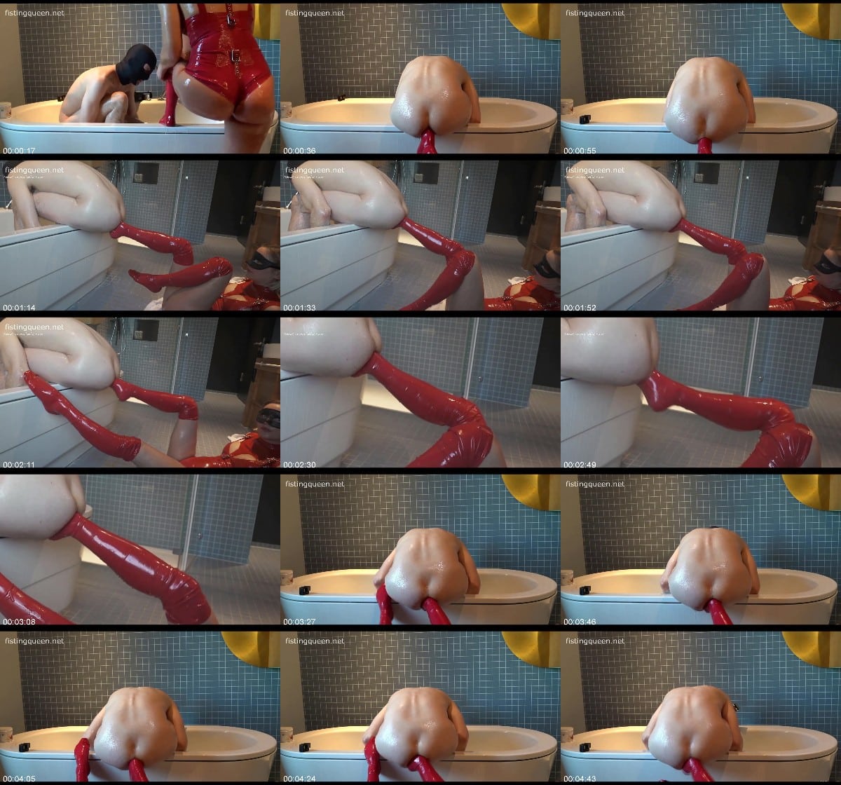 Fisting Fistingqueen latex footing experience No1 6