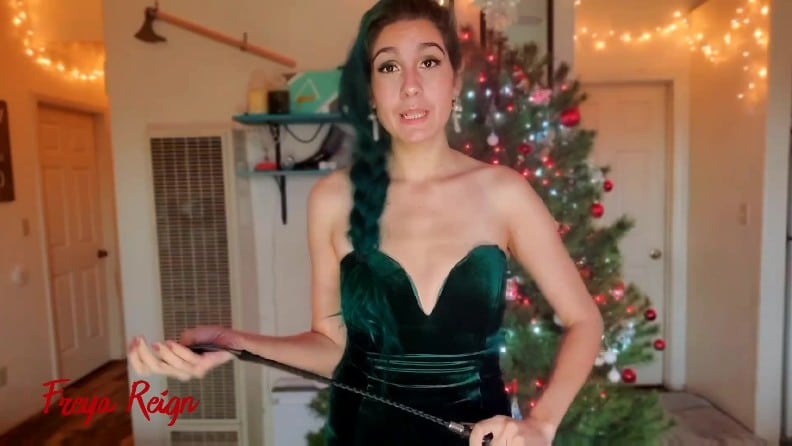 Freya Reign - Riding Crop to Your Balls CBT JOI CEI 4