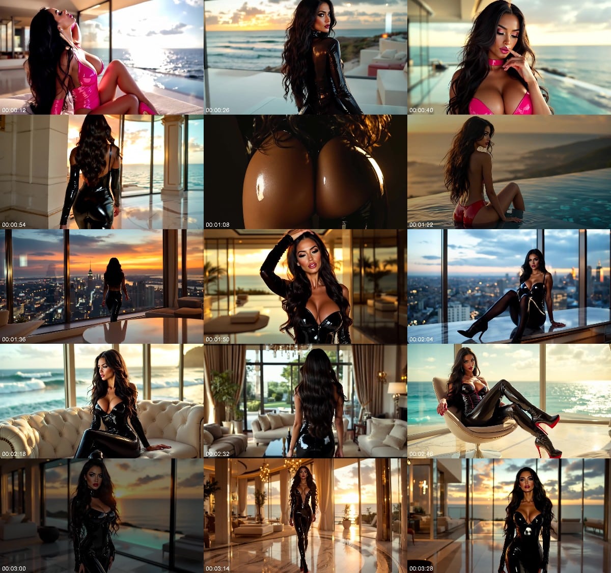 GoddessElecktra - Caged and Obsessing over Latex 6