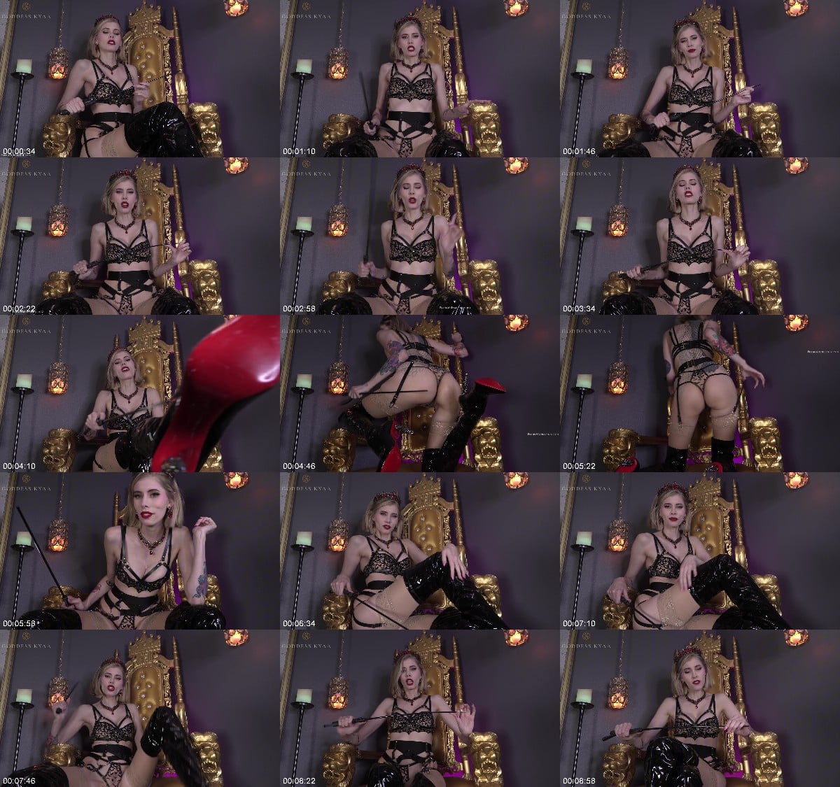 Goddess Kyaa - Chastity for Life - Locked Forever for Keyholder 6