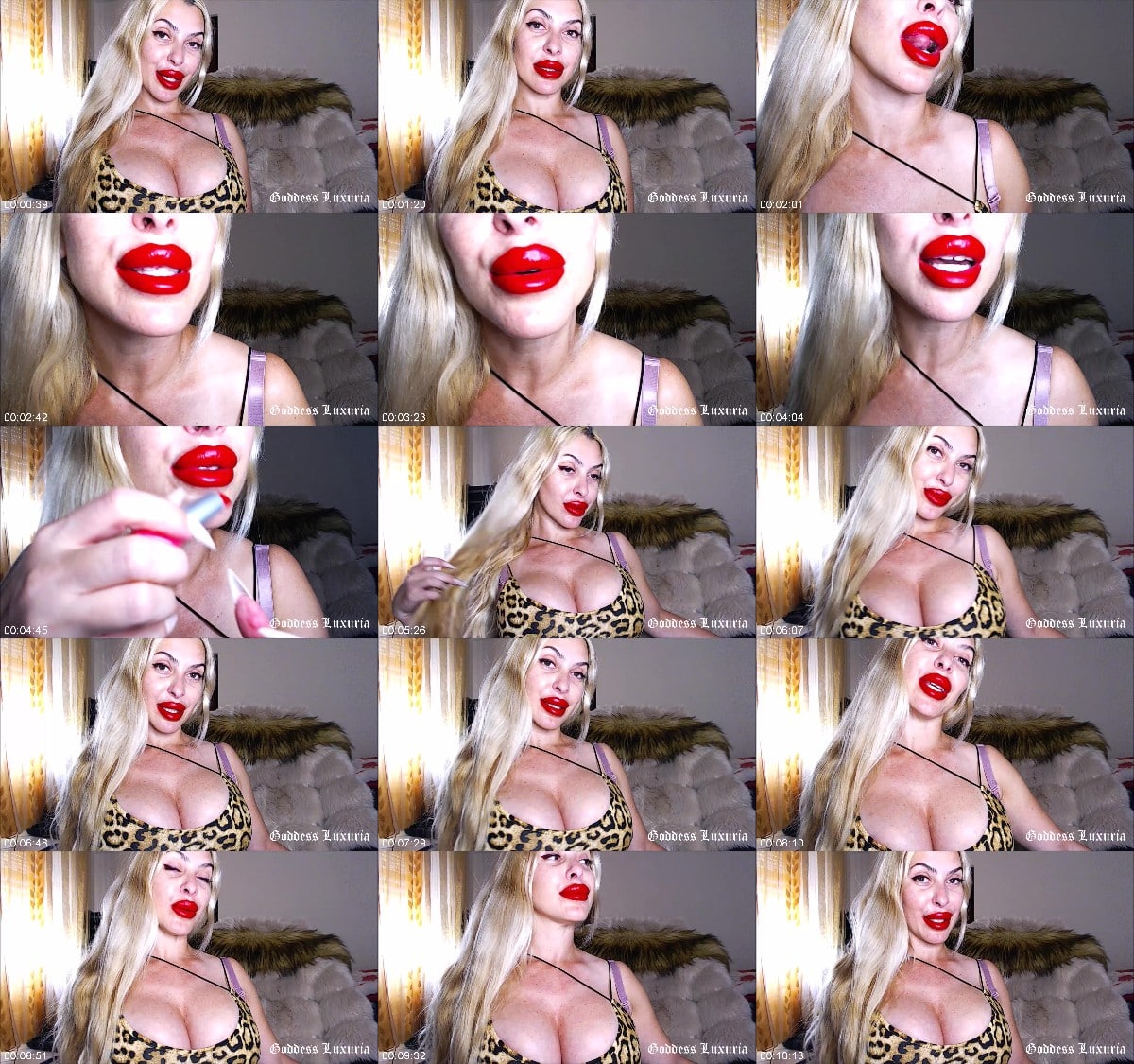 Goddess Luxuria - ENCHANTED FROM MY EYES AND RED LIPS 6