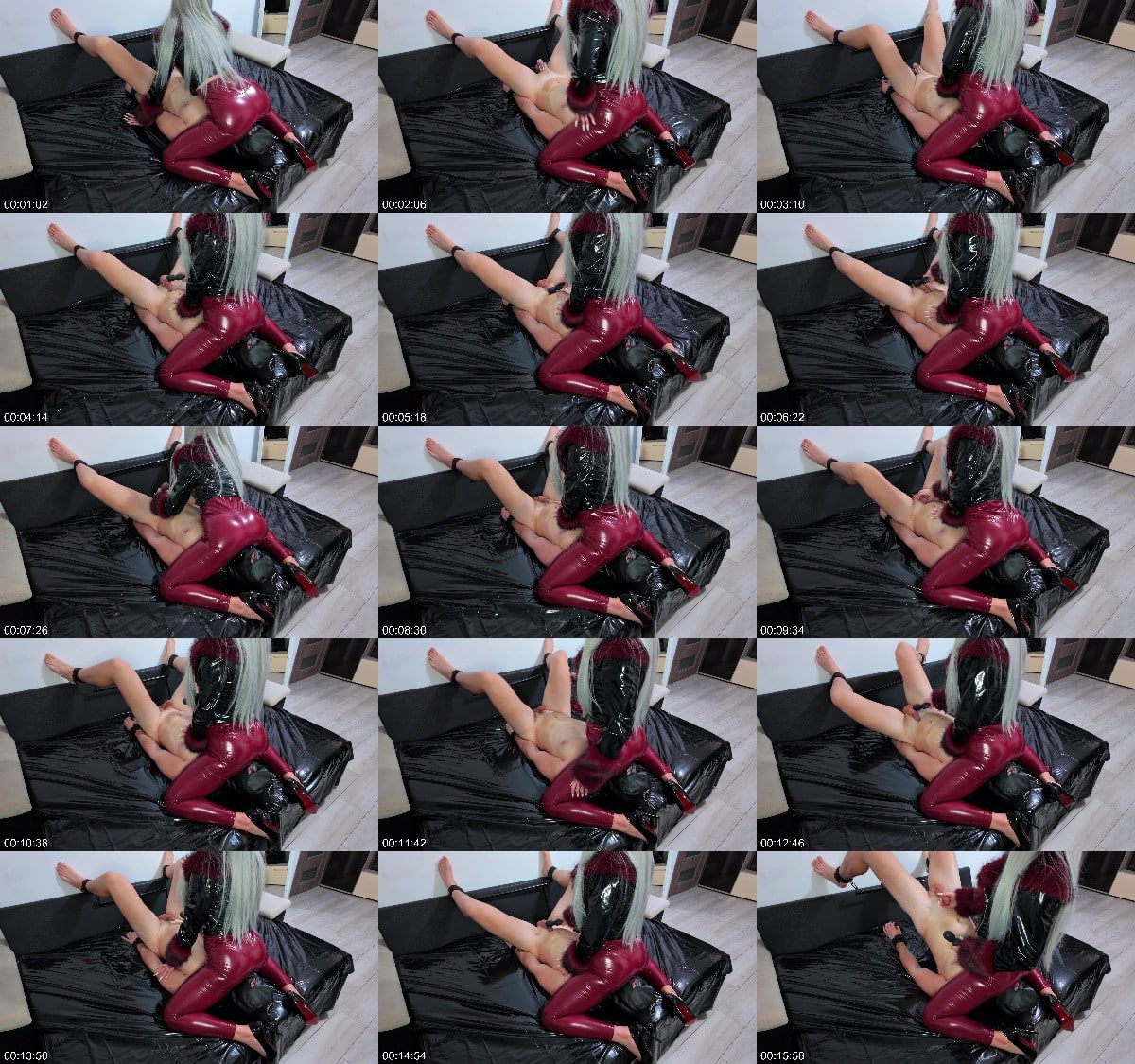 Goddess Maisha - Latex Power Intense CBT, Relentless Face Sitting and Extreme Edging Ending in Denial 6