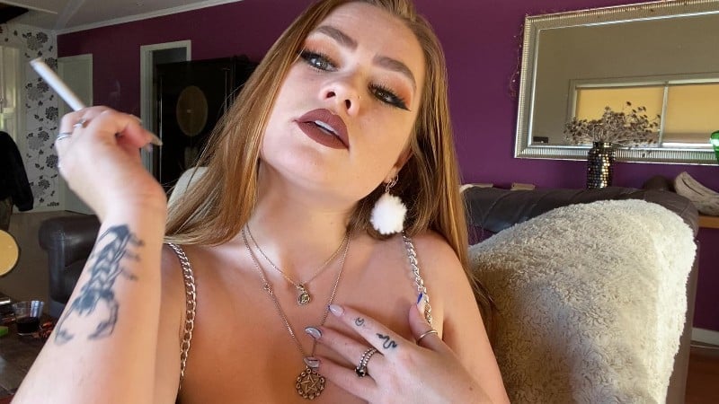 Goddess Roxy - Human Ashtray 2