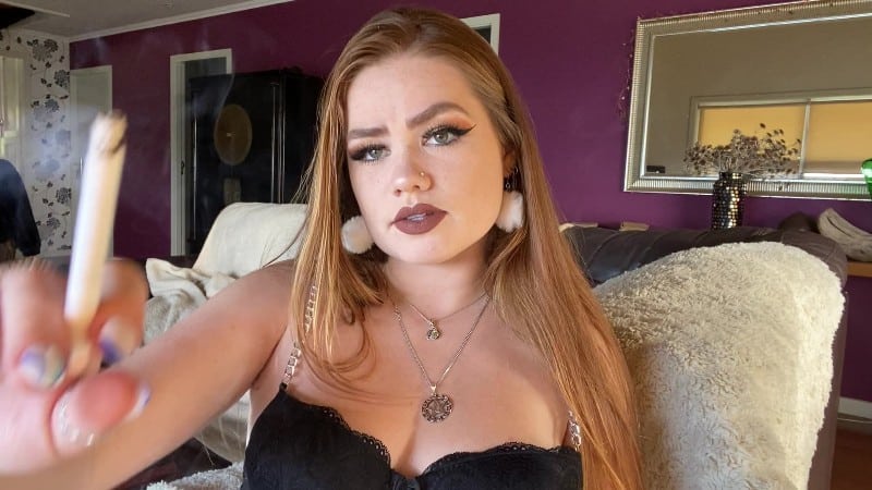 Goddess Roxy - Human Ashtray 3