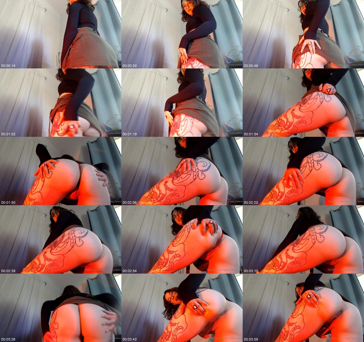 Goddess Sara - You're Such A Filthy Pervert Trying To Catch A Peek Up My Skirt 6