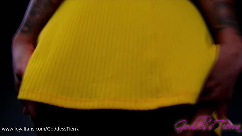 Goddess Tierra - Summer Dress Ass Worship Tease 2