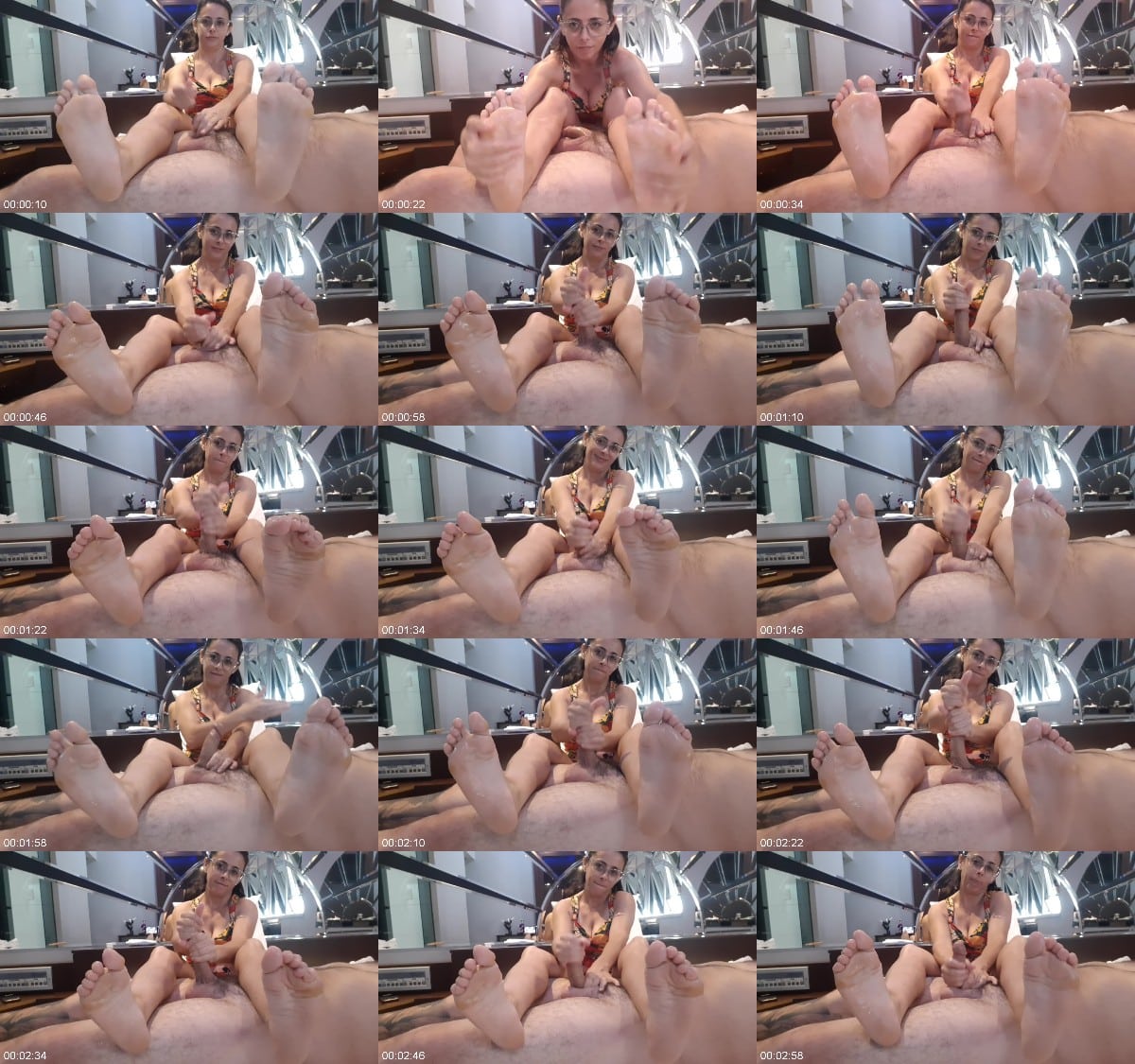 Hand&feet; - Julia Sexy Soft Soles Handjob 6