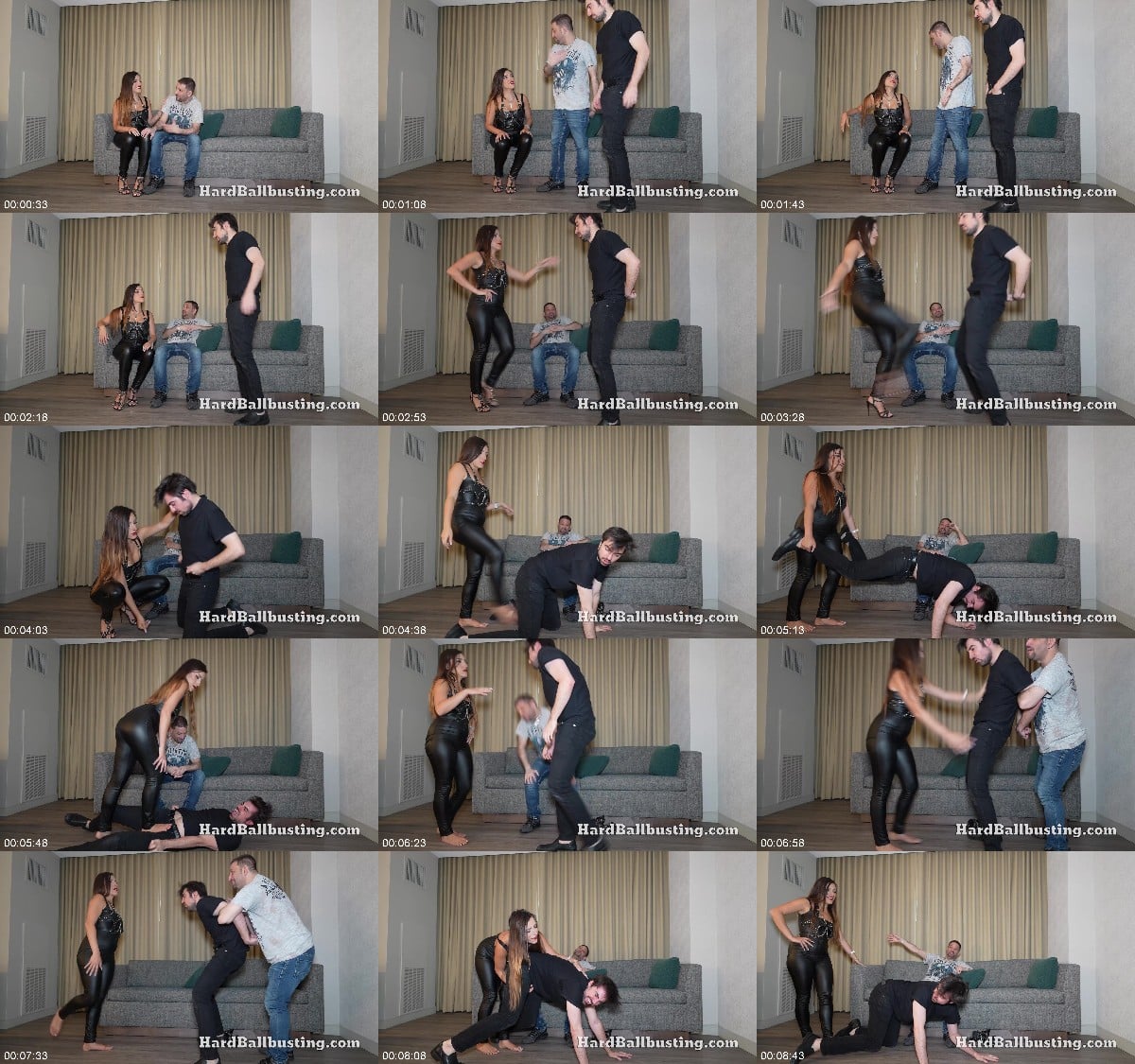 Hardballbusting - Kd Dynamite And Goddess Si - The Best Gift Is Your Balls Kicked By My Bare Feet In The Most Humiliating Positions 6