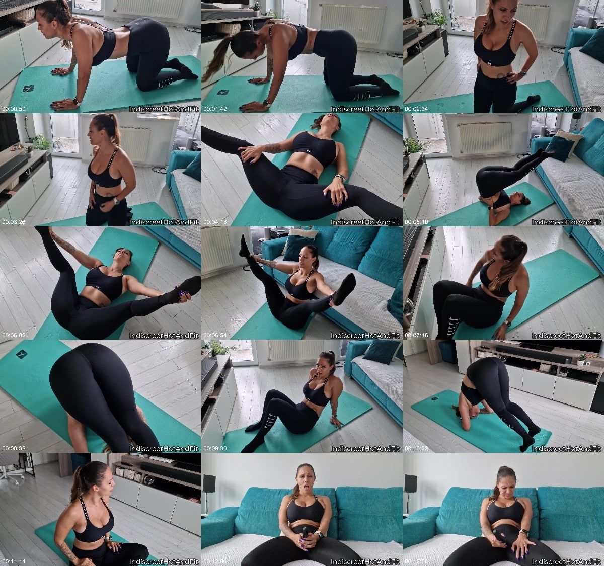 IndiscreetHotAndFit 0410 Leggings and Lush - A yoga orgasm story 6