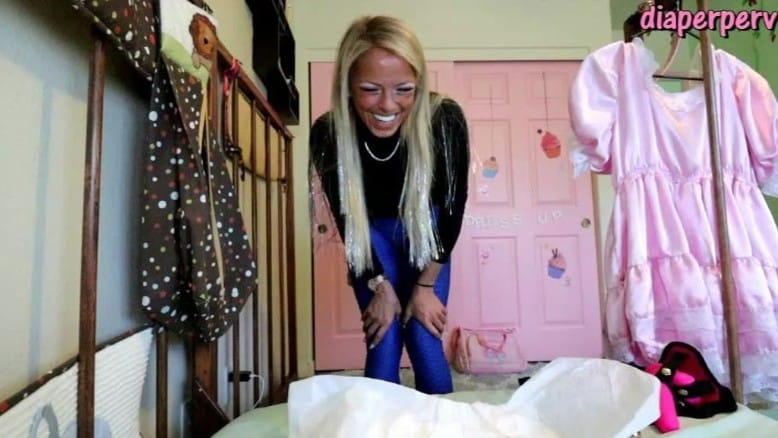 Ineed2pee Ineedamommy ABDL Diapers - ABDL Sissy Cuckysitter Bella Pegs your diapered ass 1