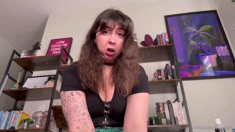 JadesJungles - CEI JOI Bully Makes You Eat Your Cum off her Converse 4