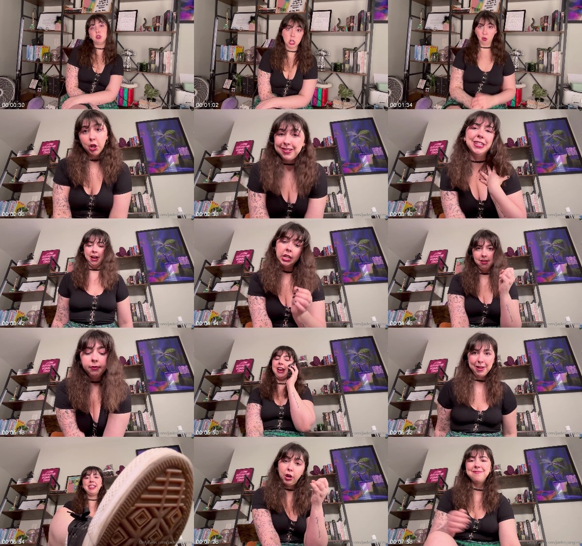 JadesJungles - CEI JOI Bully Makes You Eat Your Cum off her Converse 6