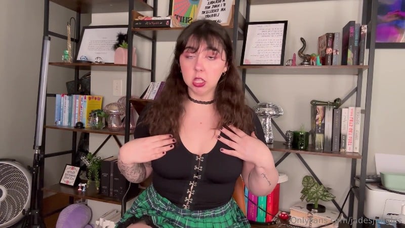 JadesJungles - CEI JOI Bully Makes You Eat Your Cum off her Converse 10