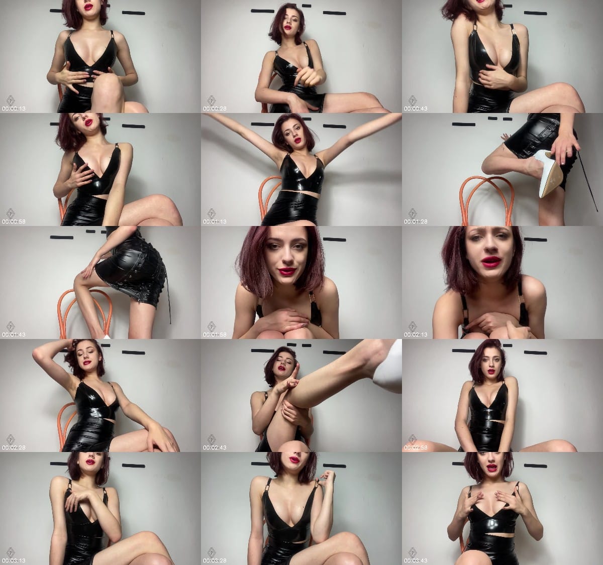 LadyPerse - I Will Tease You In My Latex And Leather 6