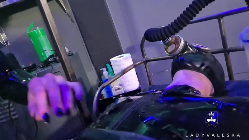 Lady Valeska FemDom - Milking and Ruining the Gimp 4