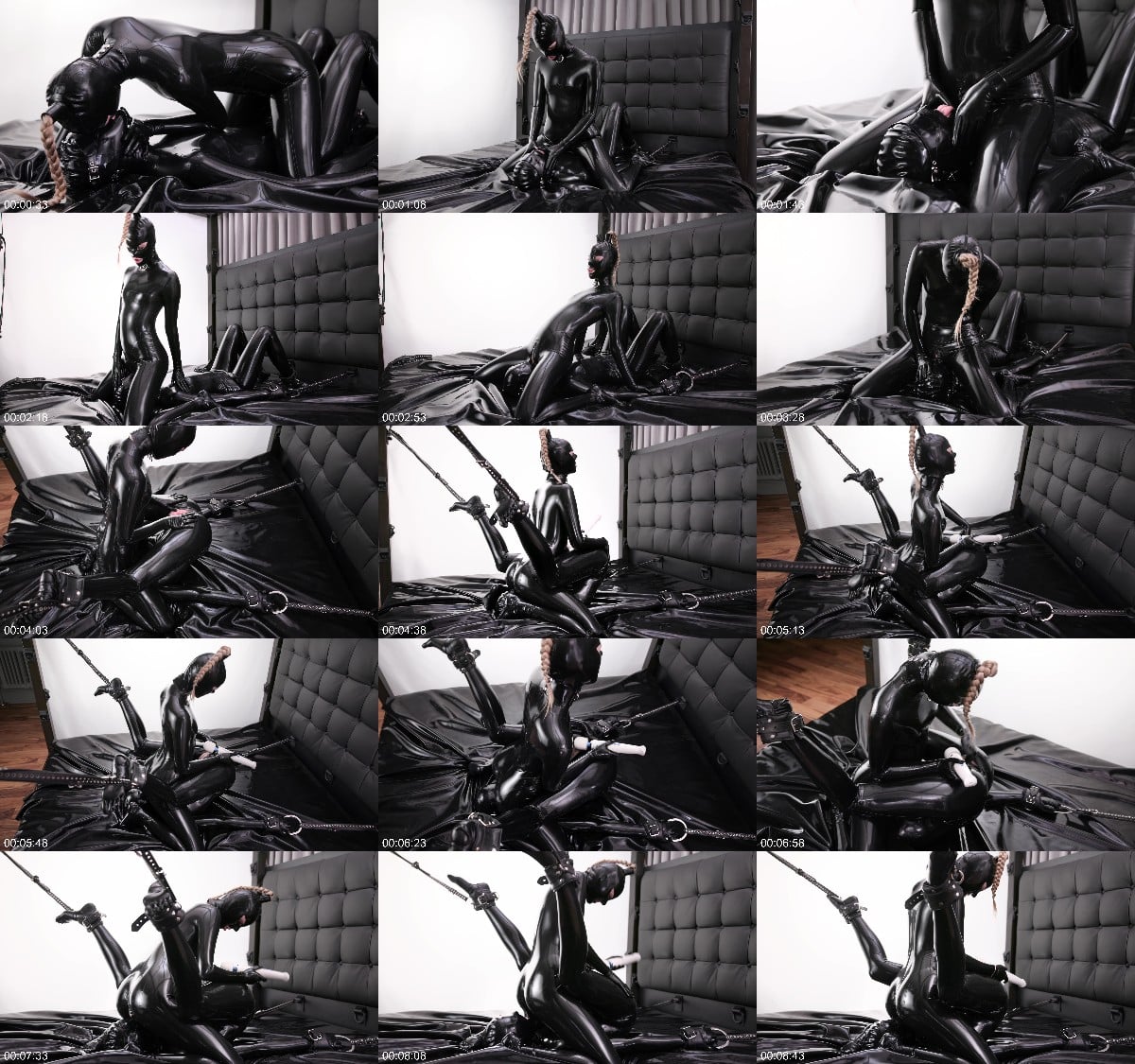 Latex Glossy Toy - Smother 12