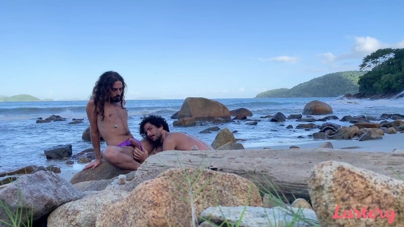 Lustery E1834 Alexandre And Luis Rock Hard Beach FullHD 2