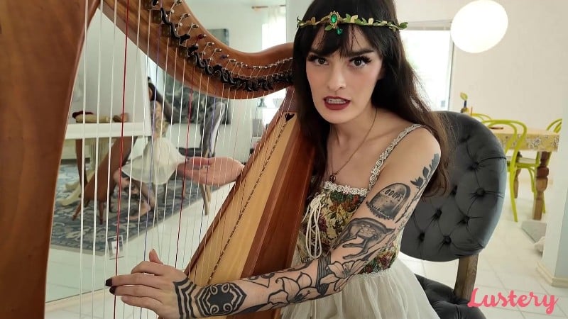 Lustery E1835 Holly Beth And Hairy Styles Pull On My Harp Strings FullHD 1