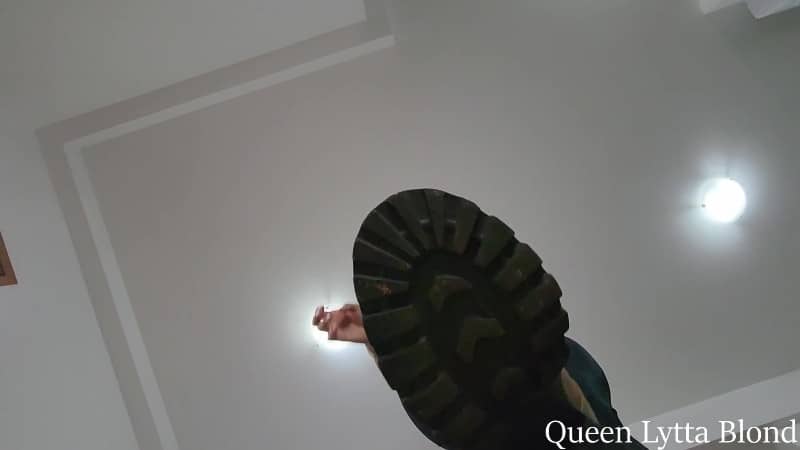 Lytta Queen and Hotwife - Queen Lytta Blond - Giantess Soles Pov Ep 2 - Sexy Lytta Kicks Your Face As A Little Bug 2