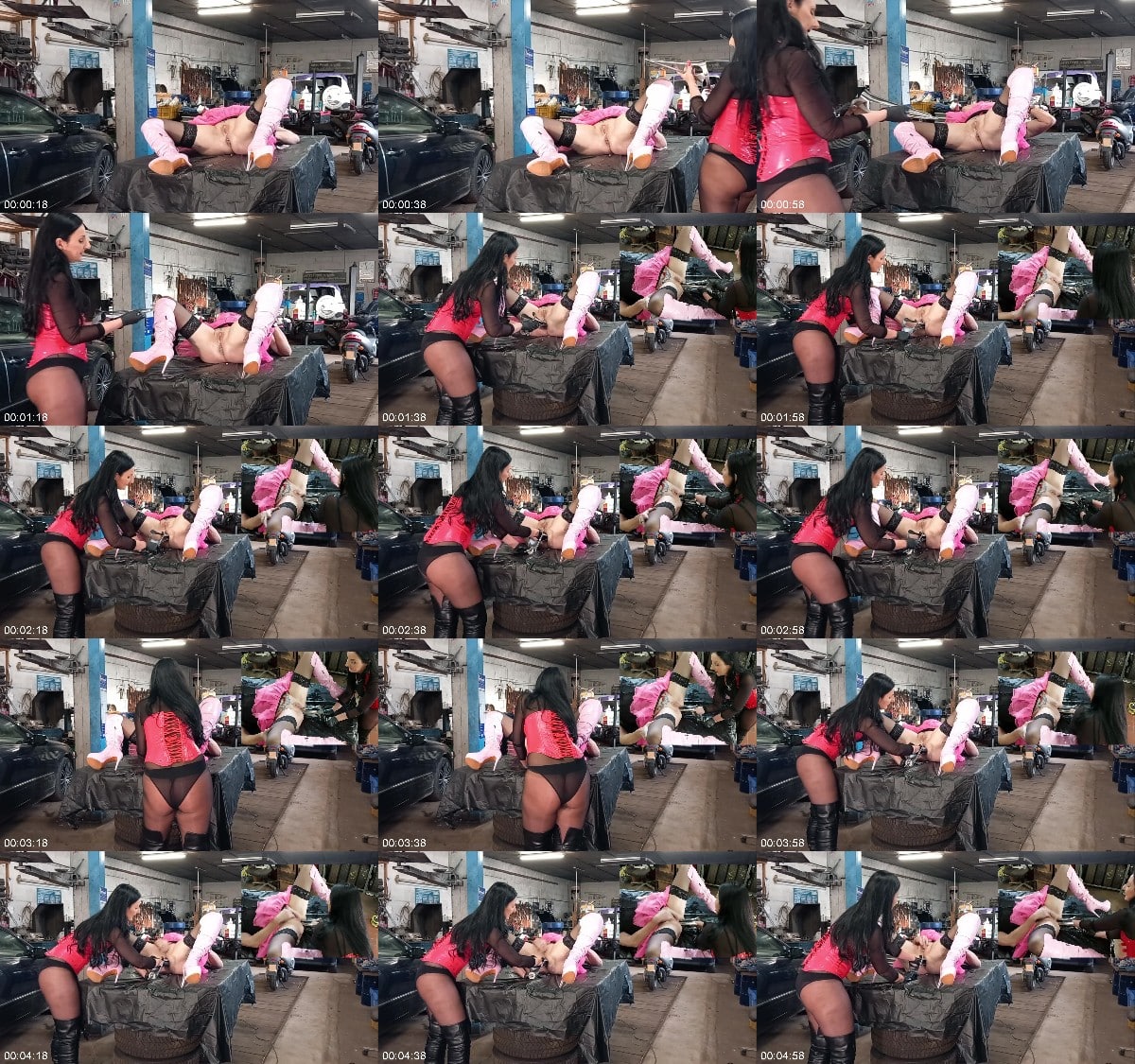 MISTRESS LUCIANA - Examined the asshole with the giant speculum 6