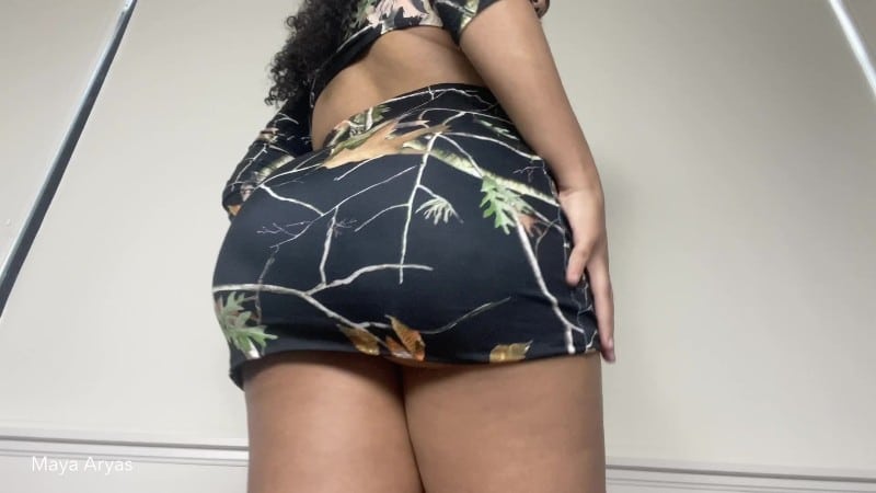 MayaAryas Upskirt Ass Worship 4