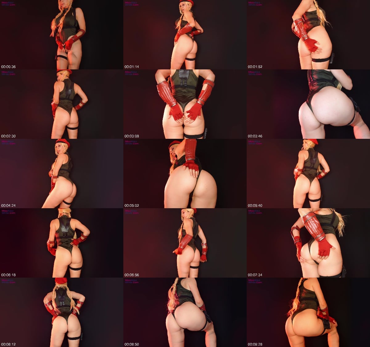 Miss Alika White - Cammy Makes You Obsessed with Her Ass 6