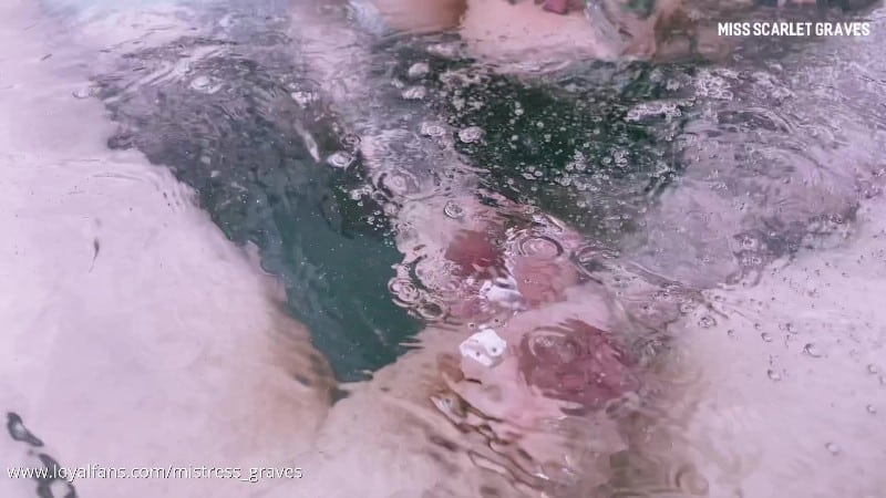 Miss Scarlet Graves - Bubbly Ball Busting 5