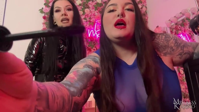 MistressKarino - We Own You, Sissy Slut! Sissyfication Blackmail Fantasy Mistress Karino And Demoness Luna 2