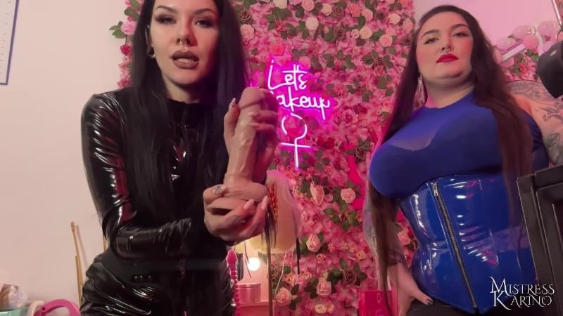 MistressKarino - We Own You, Sissy Slut! Sissyfication Blackmail Fantasy Mistress Karino And Demoness Luna 4