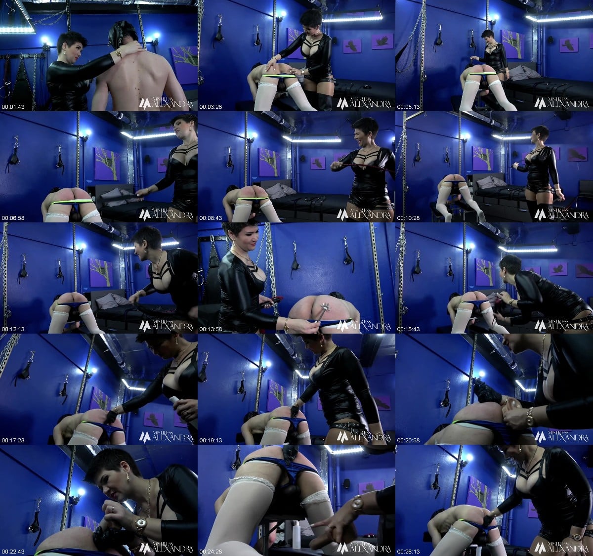 Mistress Alexandra Balance - First time in person session- From 0 to a pain and ass slut 6