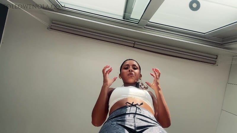 Mistress Enola Fetish - Stomping A Tiny Man Joi - Giantess Enola - I Let You Cum After Breaking Your Nose Pov 2