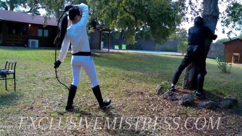Mistress Isis - Outdoor Training Part 2 4