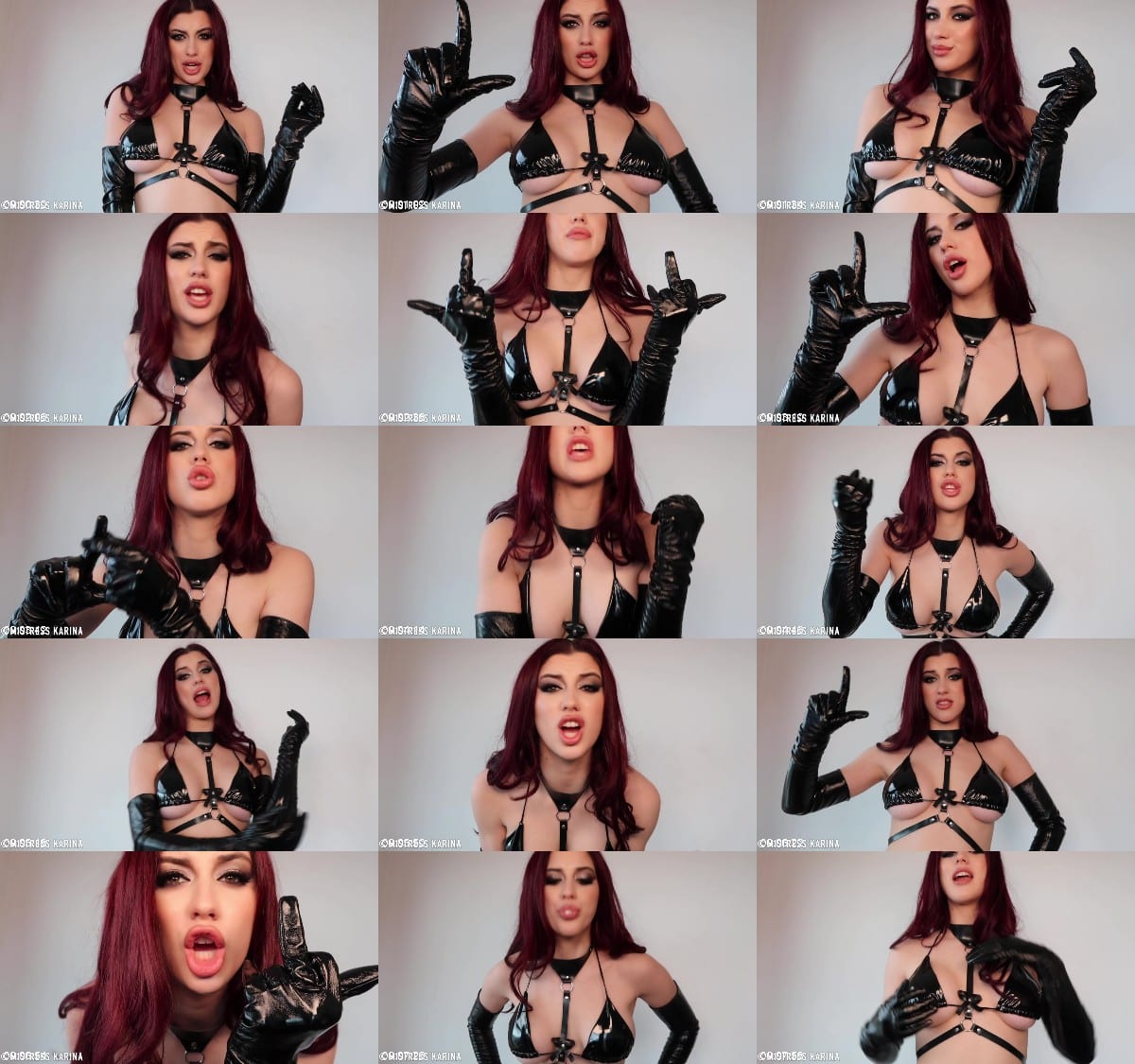 Mistress Karina - Subhuman Trash Bitch Joi 6