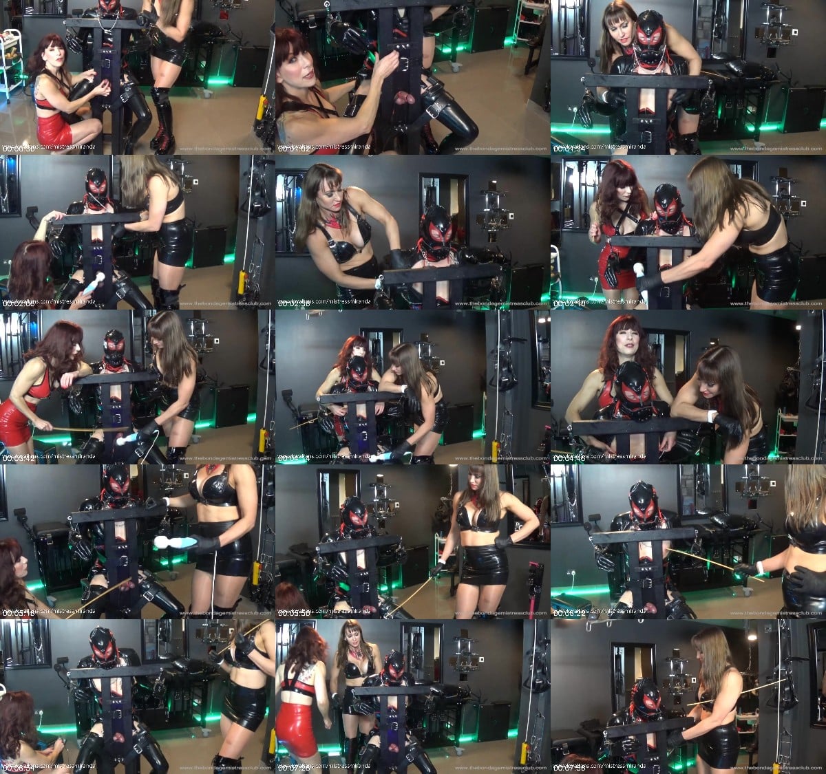 Mistress Miranda and Madame C - Electric Paddle 3 6