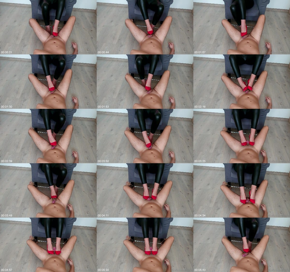 Mistress Redix - My Red High Heels And Latex Leggings 6