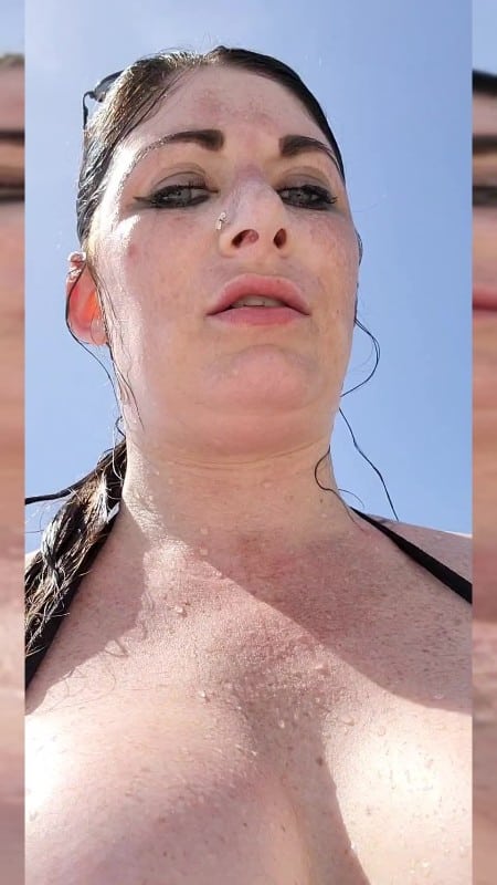 MizzErotique Beach public nudity 2